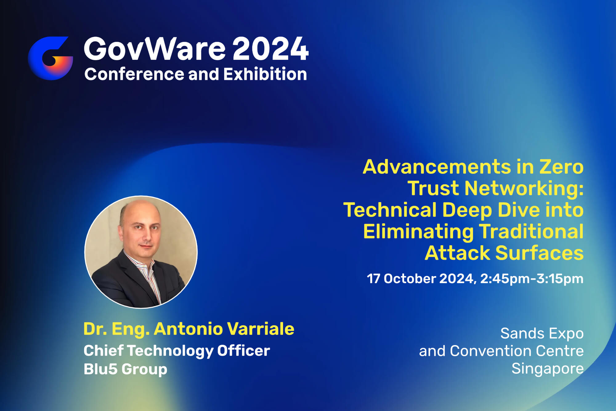 Blu5 Group at GovWare 2024 Asia